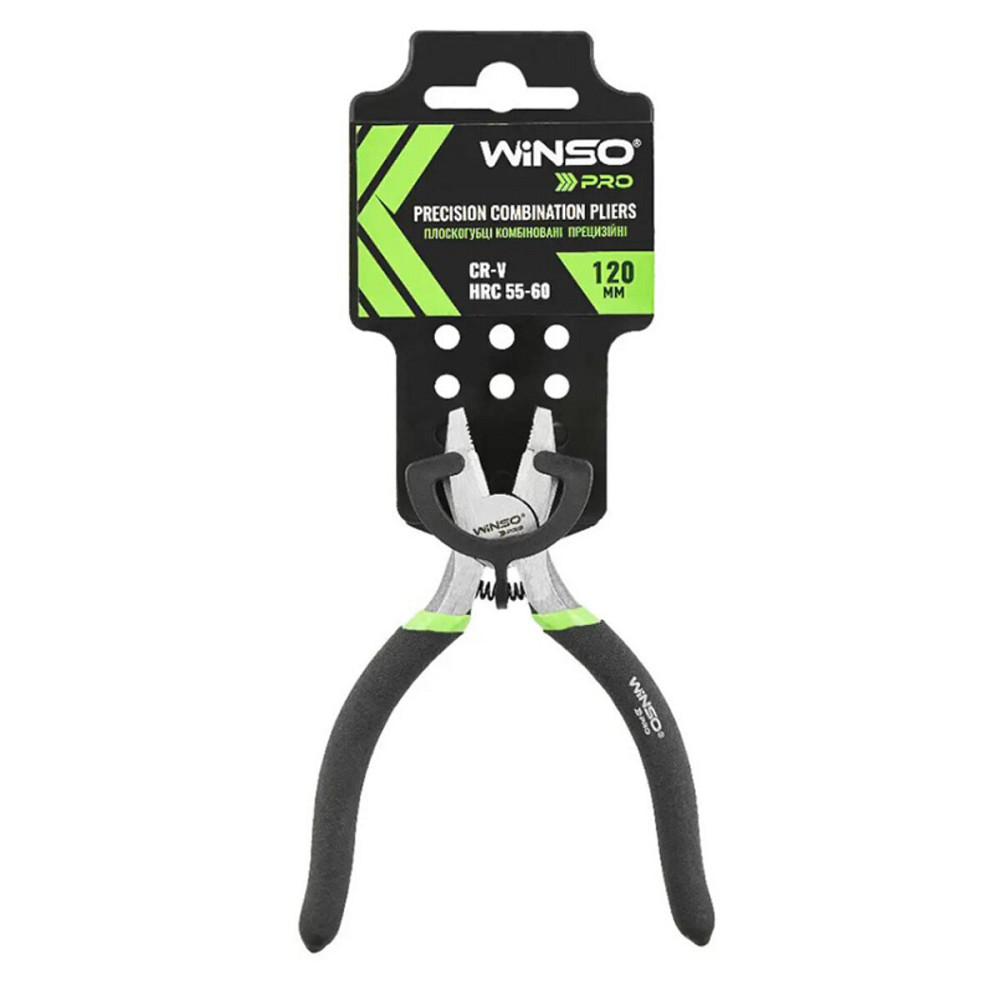 Плоскогубцы Winso Pro прецизионные комбинированные Cr-V 120мм Київ - фото 1