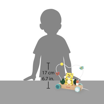 Розвиваюча іграшка Janod Ягуар тропік (J08281) Вінниця - фото 4