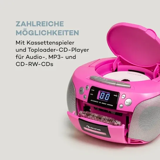 Бумбокс Auna Harper CD Boombox з Німеччини Уцінка Дніпро - фото 6