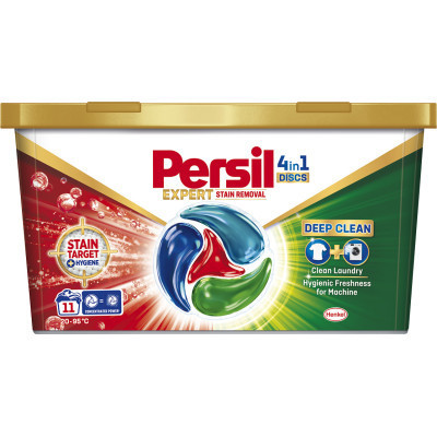 Капсули для прання Persil 4in1 Discs Expert Stain Removal Deep Clean 11 шт. (9000101802436) Вінниця - фото 1