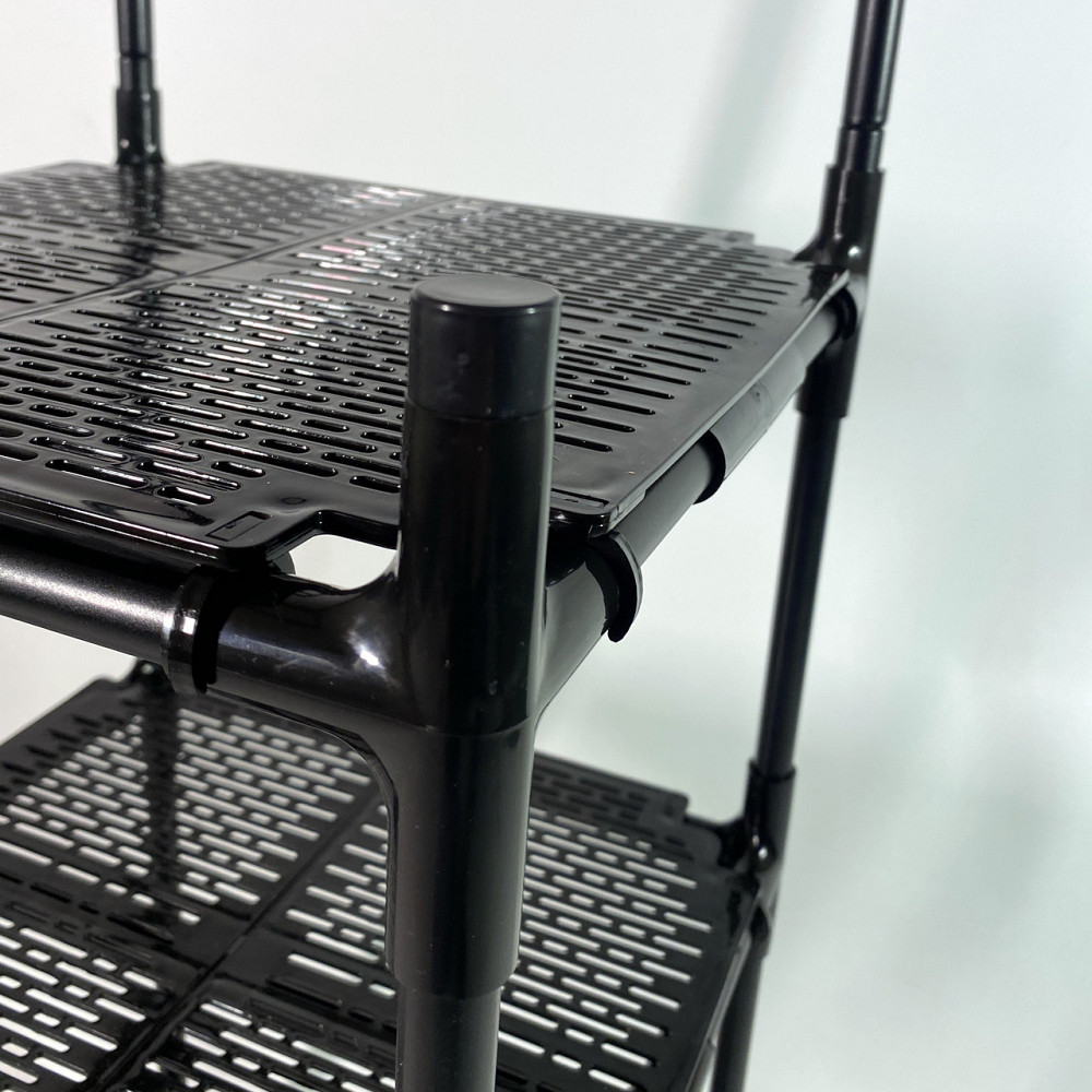 Полиця-стелаж у ванну кімнату Bona Part 1 - 3х ярусна етажерка з поличками для дрібних речей Борисполь - изображение 7