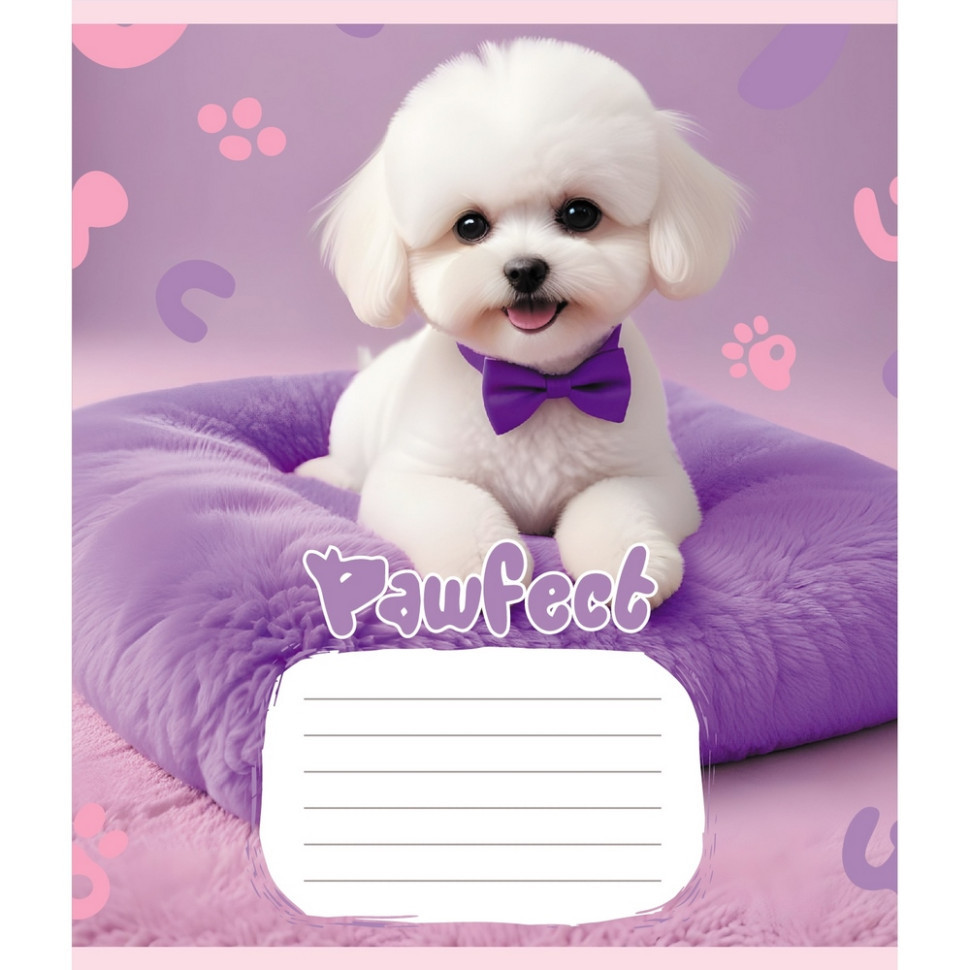 Зошит учнівський "Цуценята" 012-510126C-5 в косу лінію, 12 аркушів Вінниця - фото 1