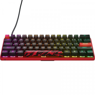 Клавиатура SteelSeries Apex 9 TKL OptiPoint Mini Faze Clan USB UA Red/Black (64853) Винница - изображение 3