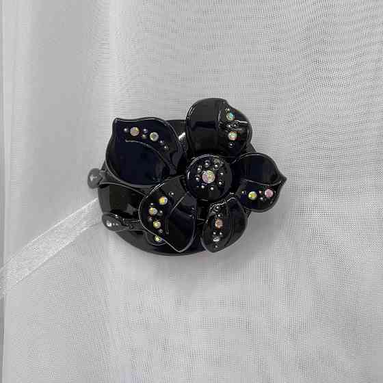 Магніти для штор і гардин Тася набір 2 шт Чорний (81-164) Київ