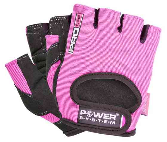 Рукавички для фітнесу Power System PS-2250 Pro Grip жіночі Pink XS Киев