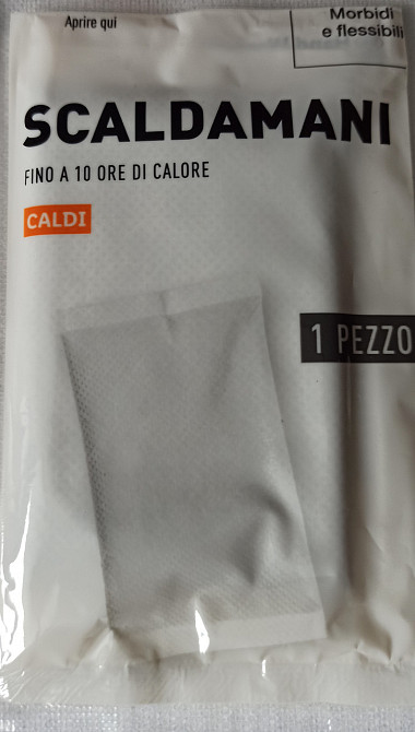 Грелка для рук одноразовая до 10 часов 9.5х5,5 см Германия белый Киев - изображение 2