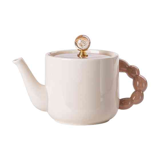 Чайний набір на 6 персон із порцелянаовою підставкою HP-15-24 Коломия