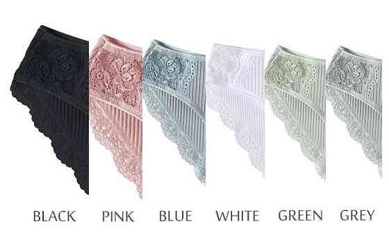 Жіночі трусики XL (48 розмір) - 3шт. 95% cotton, 5% elastan Київ