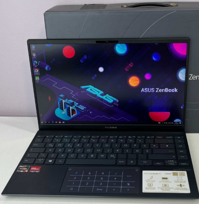 Asus Zen Book 14" Ryzen 7 5800u SSD 512 Gb RAM 16Gb. Ноутбук Київ - фото 1