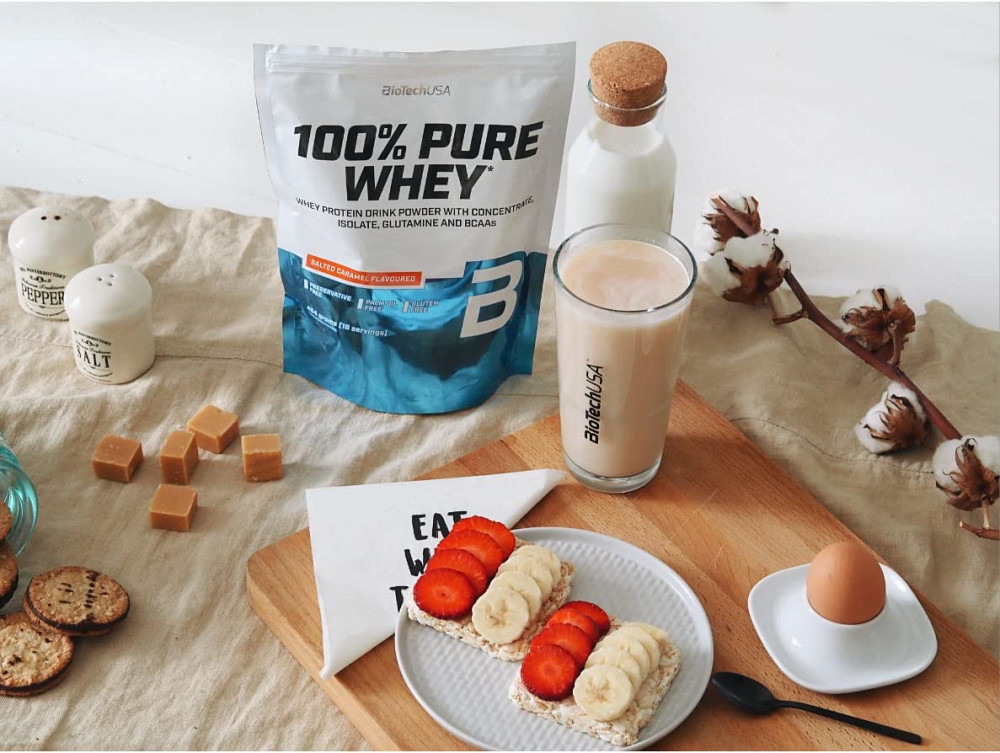 Протеин 100% Pure Whey 1000g (Black biscuit) Луцк - изображение 3