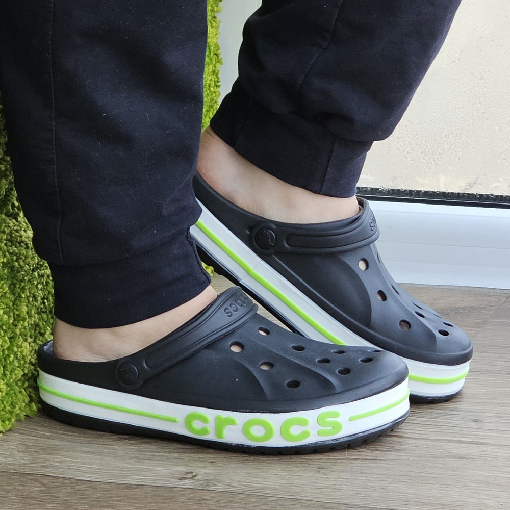 Крокси Чорні капці CROCS Шльопанці Чоловічі Жіночі (розміри: 39,40,41,42) Дніпро - фото 1