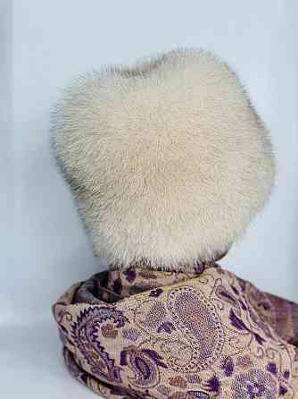 Шапка хутряна жіноча кубанка Шарлотта Молочний Харків