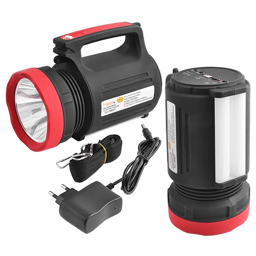 Фонарь ручной Luxury YJ-1902T 5W+22SMD +2 лампы + Powerbank + солнечная панель + ЗУ220В (3 режима) Киев