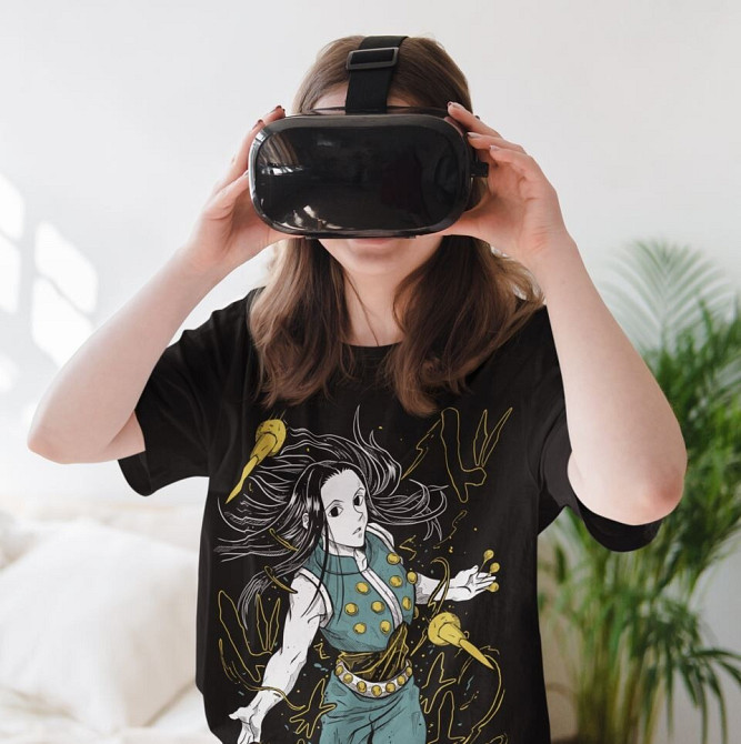 Футболка аниме Охотник × Охотник оверсайз (S/M/L) Черний AnimeJ1024 Днепр - изображение 3