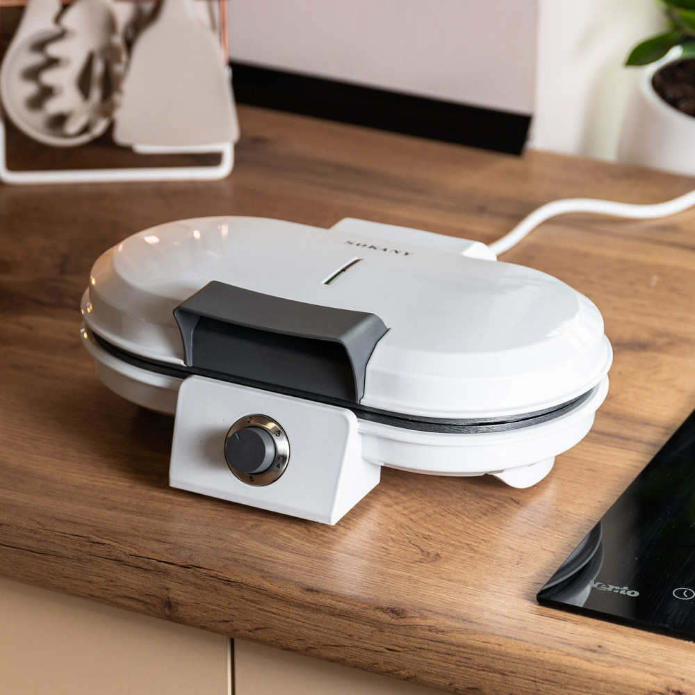 Sokany Вафельниця Sokany для бельгійських вафель 1200 Вт універсальна електровафельниця KJ-510 Киев - изображение 9