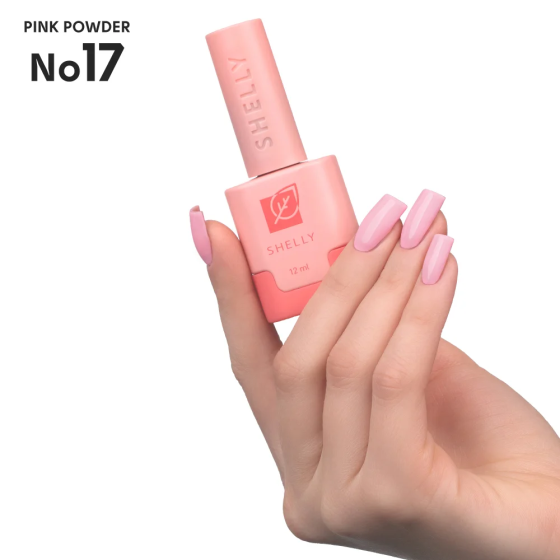 Гель-лак для ногтей 17 Pink Powder Shelly 12 мл Киев