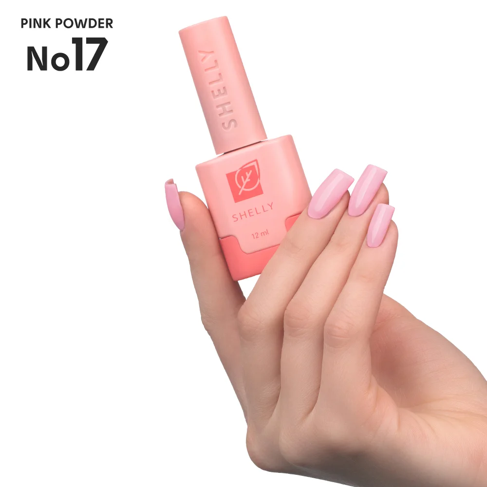 Гель-лак для ногтей 17 Pink Powder Shelly 12 мл Киев - изображение 6