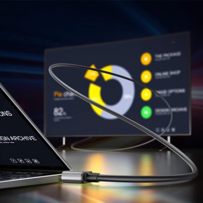 Кабель мультимедийный HDMI to HDMI 3.0m v2.0 black XO (GB017A-HDMI.tranish) Винница - изображение 7