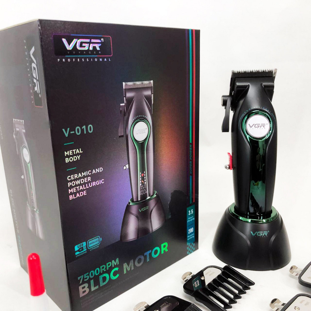 Машинка-тример 3 в 1 для стрижки волосся, Тример для самостійної стрижки волосся Тример скронь EP-64 Івано-Франківськ - фото 10