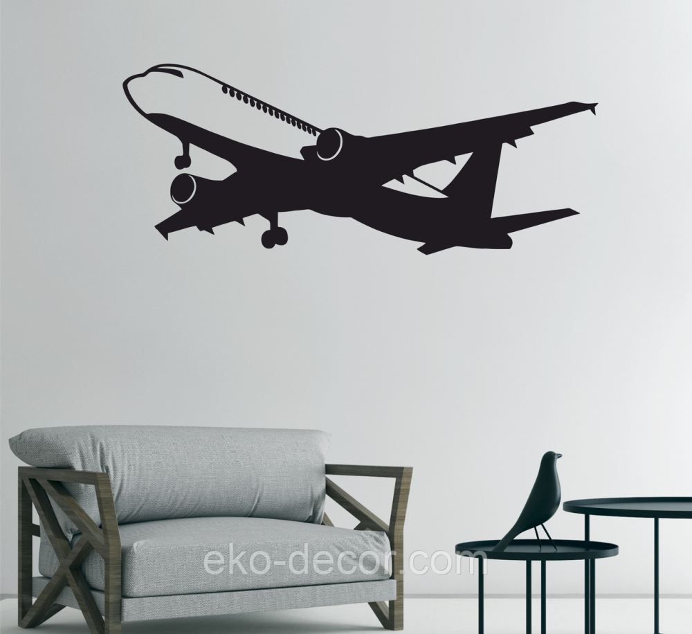 Декоративное настенное Панно «Самолет», Декор на стену Киев - изображение 2