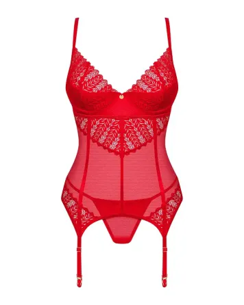 Корсет Obsessive Ingridia corset & thong M/L Львів