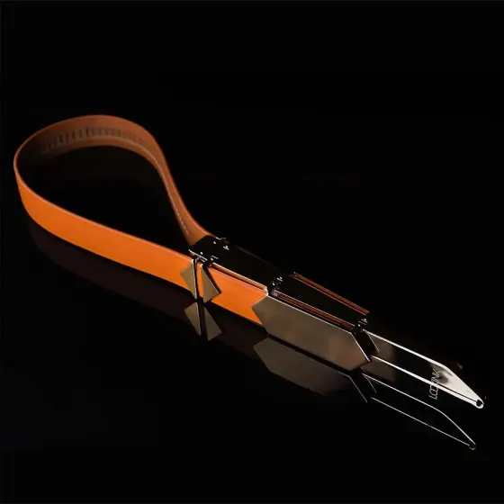 Регульована шльопалка LOCKINK Adjustable Slapper for Impact Play - Brown Львів
