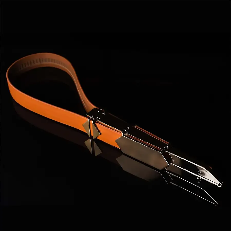Регульована шльопалка LOCKINK Adjustable Slapper for Impact Play - Brown Львов - изображение 3