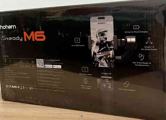 Монопод стабілізатор для телефона Hohem iSteady M6 новий в плівці. Харків