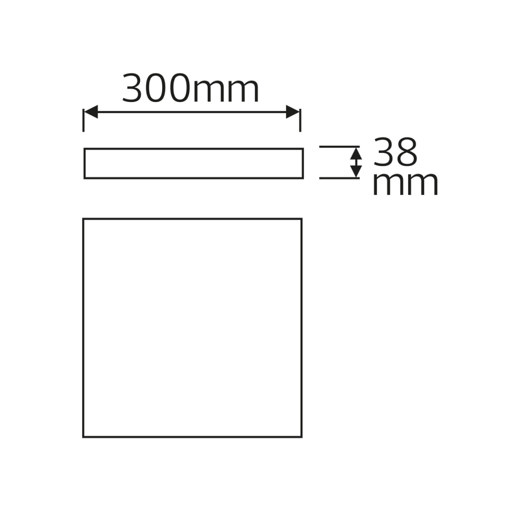 Світильник накладний SOFIA/S-48 48W 6400K чорний Київ - фото 2