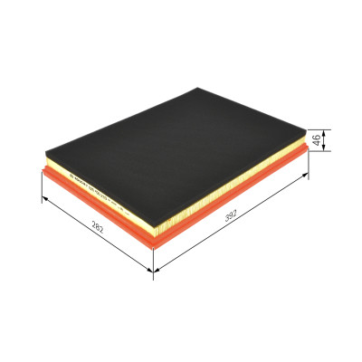 Воздушный фильтр для автомобиля Bosch F 026 400 233 Винница - изображение 4