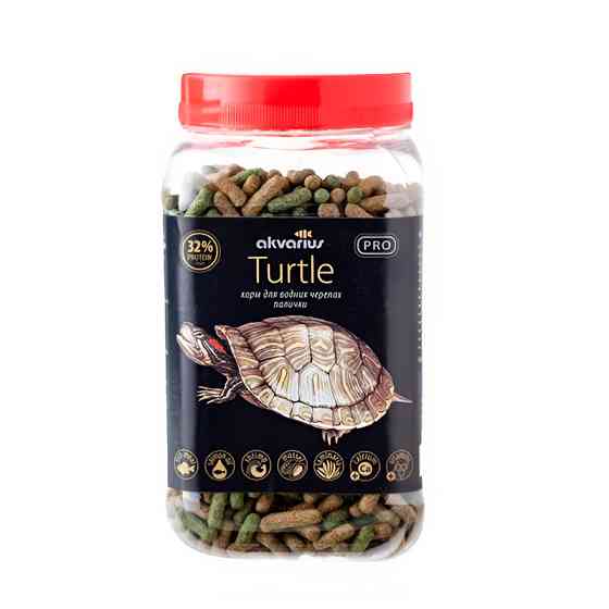 Корм для черепах Turtle Menu (Туртл Меню) палочки 150 г, Аквариус Винница