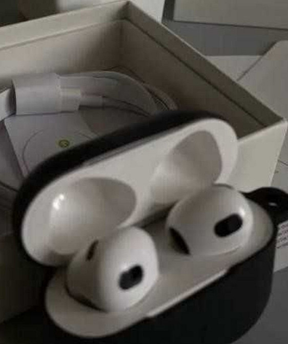 Навушники Бездротові аірподс 3 1в1 +чохол Харьков - изображение 8