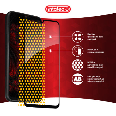 Скло захисне Intaleo Full Glue Samsung A25 5G Black (1283126574931) Вінниця - фото 7