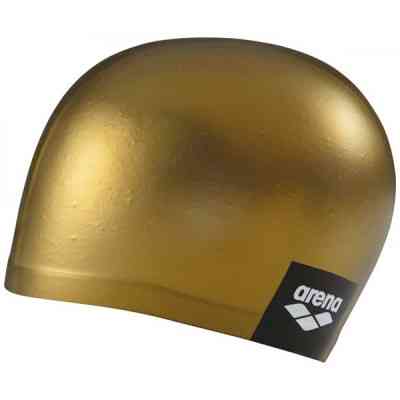 Шапка для плавання Arena Logo Moulded Cap 001912-205 золотий Уні OSFM (3468336113721) Вінниця