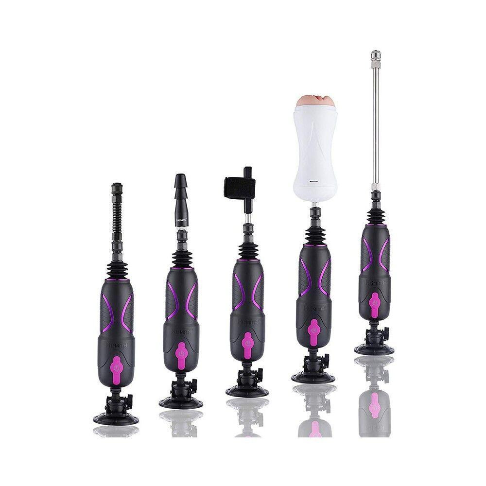 Набір адаптерів для секс-машин Hismith Luxury Kit - KlicLok System Set Sex Aura Київ - фото 2