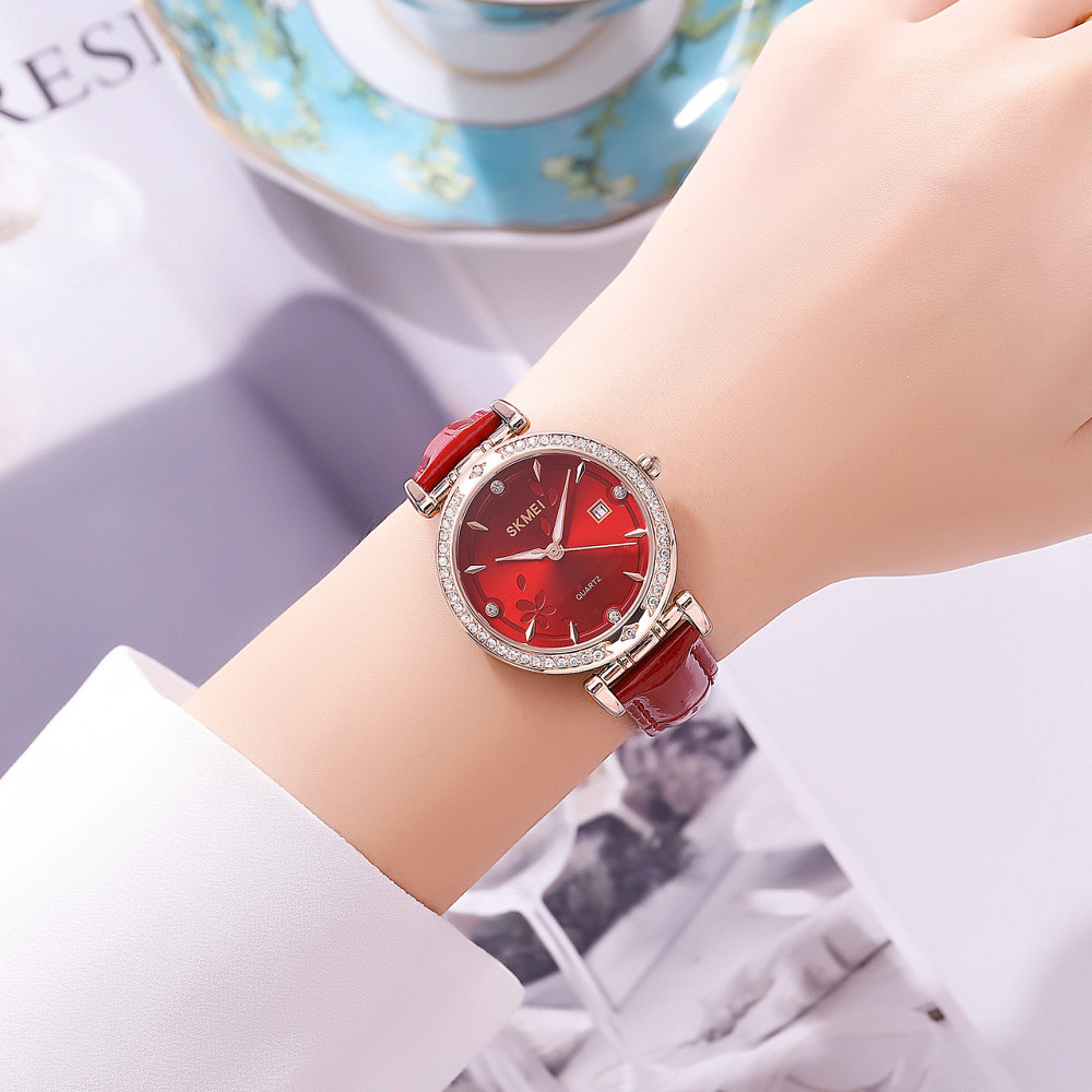 Skmei 2169RGRD Rose Gold-Red Київ - фото 3
