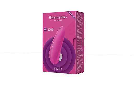 Вакуумний кліторальний стимулятор Womanizer Starlet 3 PINK Sex Aura Київ