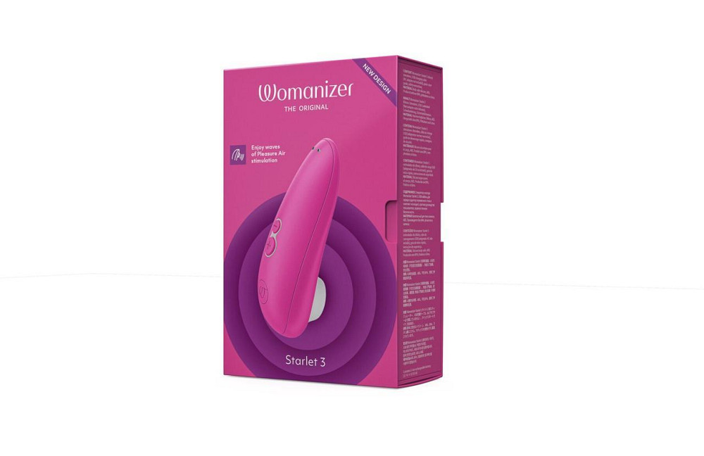 Вакуумний кліторальний стимулятор Womanizer Starlet 3 PINK Sex Aura Київ - фото 6