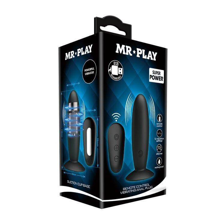 Анальный стимулятор с вибрацией MR PLAY, BI-040045W-MR Sex Aura Киев - изображение 10