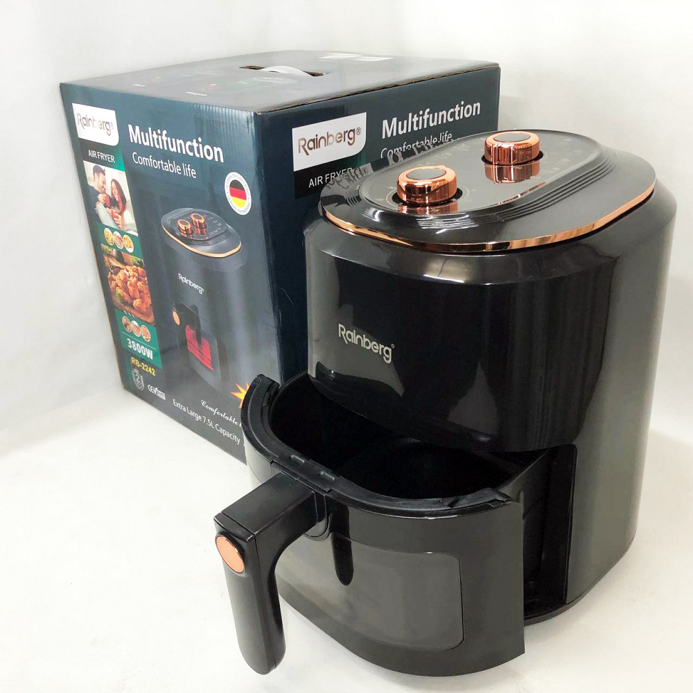 Електроплити без духовки, Фритюрниця гаряче повітря, Фритюрниця для приготування фрі-картоплі без олії JI-68 Львів - фото 9