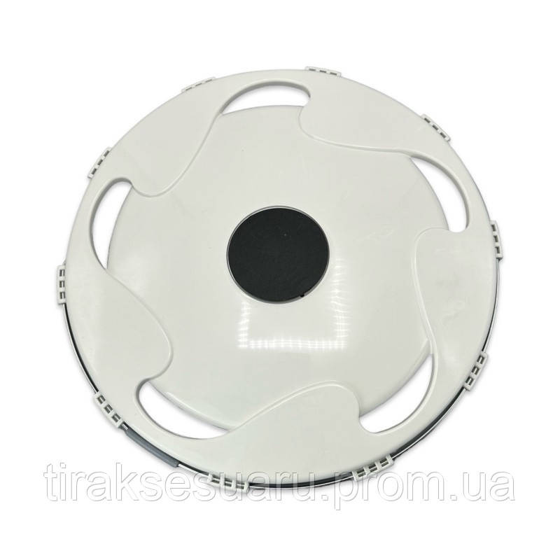 Колпак колеса 17,5 белый пластик Луцк - изображение 1