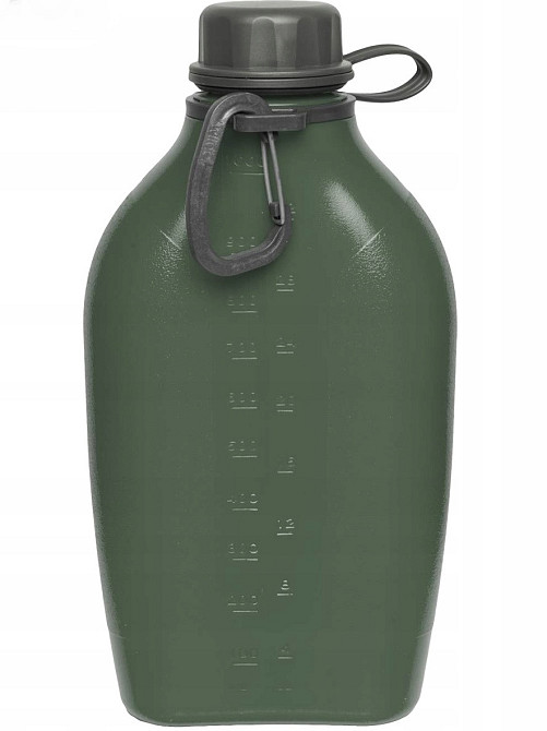 Универсальная Фляга для воды 1 литра с карабином Wildo 