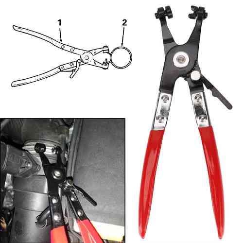 Съемник хомутов 45мм з шарнірним захватом Київ