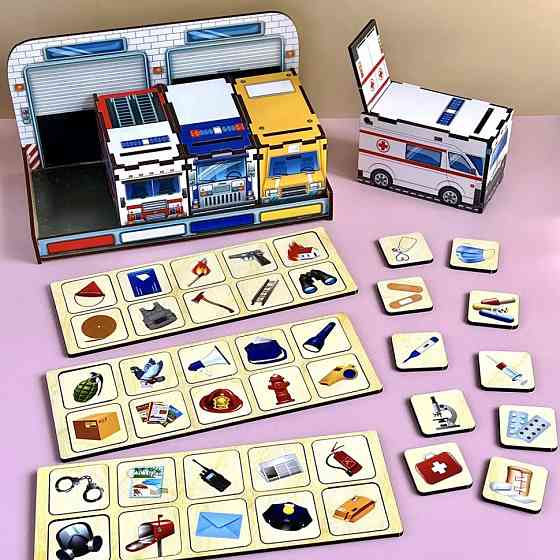 Деревянная настольная игра 