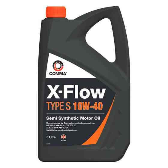 Моторне масло Comma X-Flow Type S 10W-40 5л Львів
