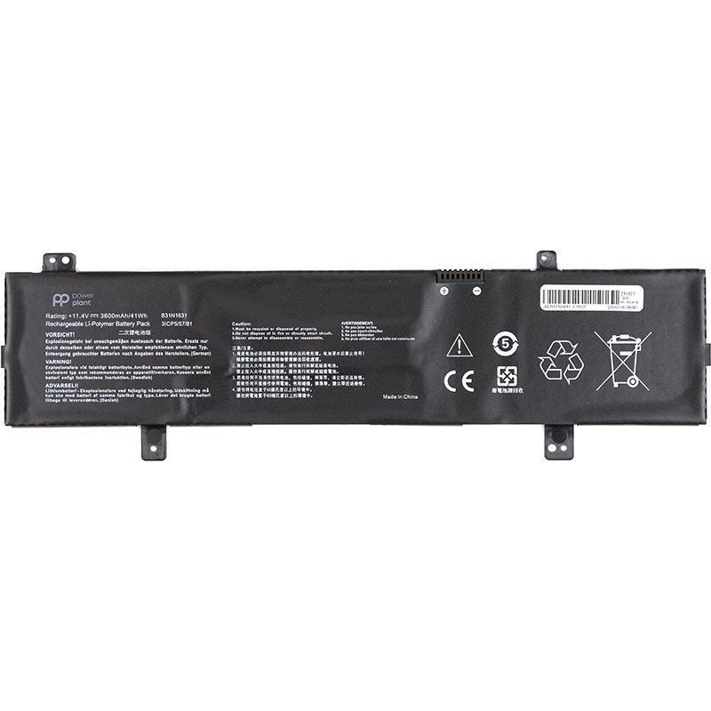 АКБ PowerPlant для ноутбука Asus VivoBook 15 X505BA (B31N1631) 11.4V 3600mAh (NB431809) ( Для ноутбука ) Харків - фото 1
