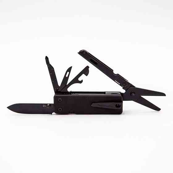 Міні мультитул Roxon KS2E Noir, чорне лезо, чорний Киев