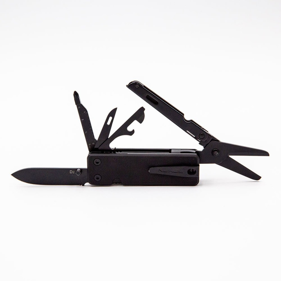 Міні мультитул Roxon KS2E Noir, чорне лезо, чорний Київ - фото 3