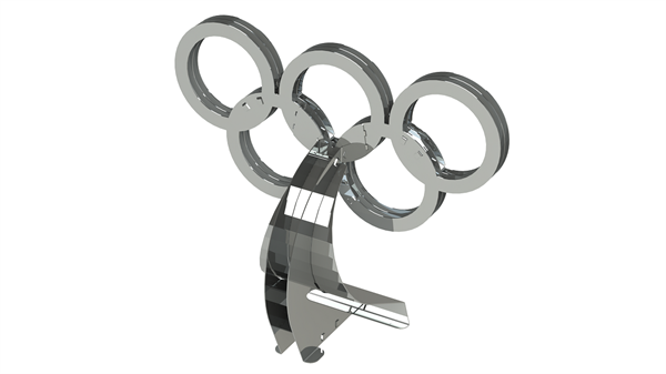 Колекційна модель-конструктор Metal Time Rings of Strength Олімпійські кільця (MT021Y) Харків - фото 9