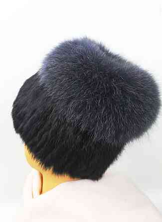 Шапка хутряна жіноча кубанка Rex Ребеккка Графітовий Харків